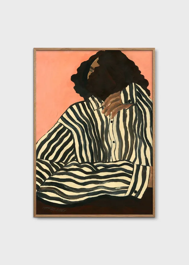 The Poster Club Serene Stripes Poster 30x40 cm Streifen