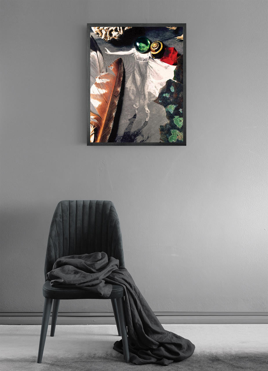Mineheart This New Life Wandbild Leinwand 30x41 cm surreal