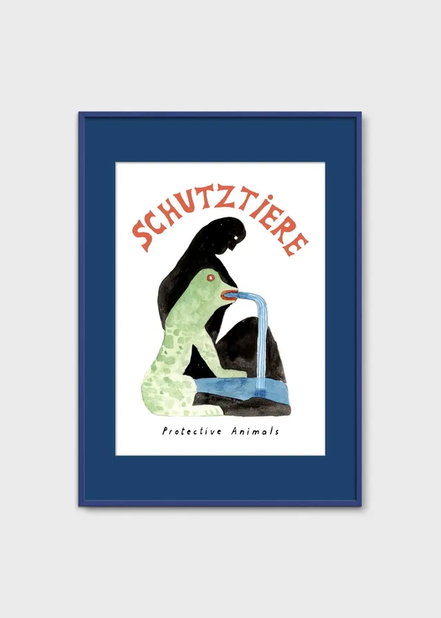 The Poster Club Art Prints Protective Animals Poster 30x40