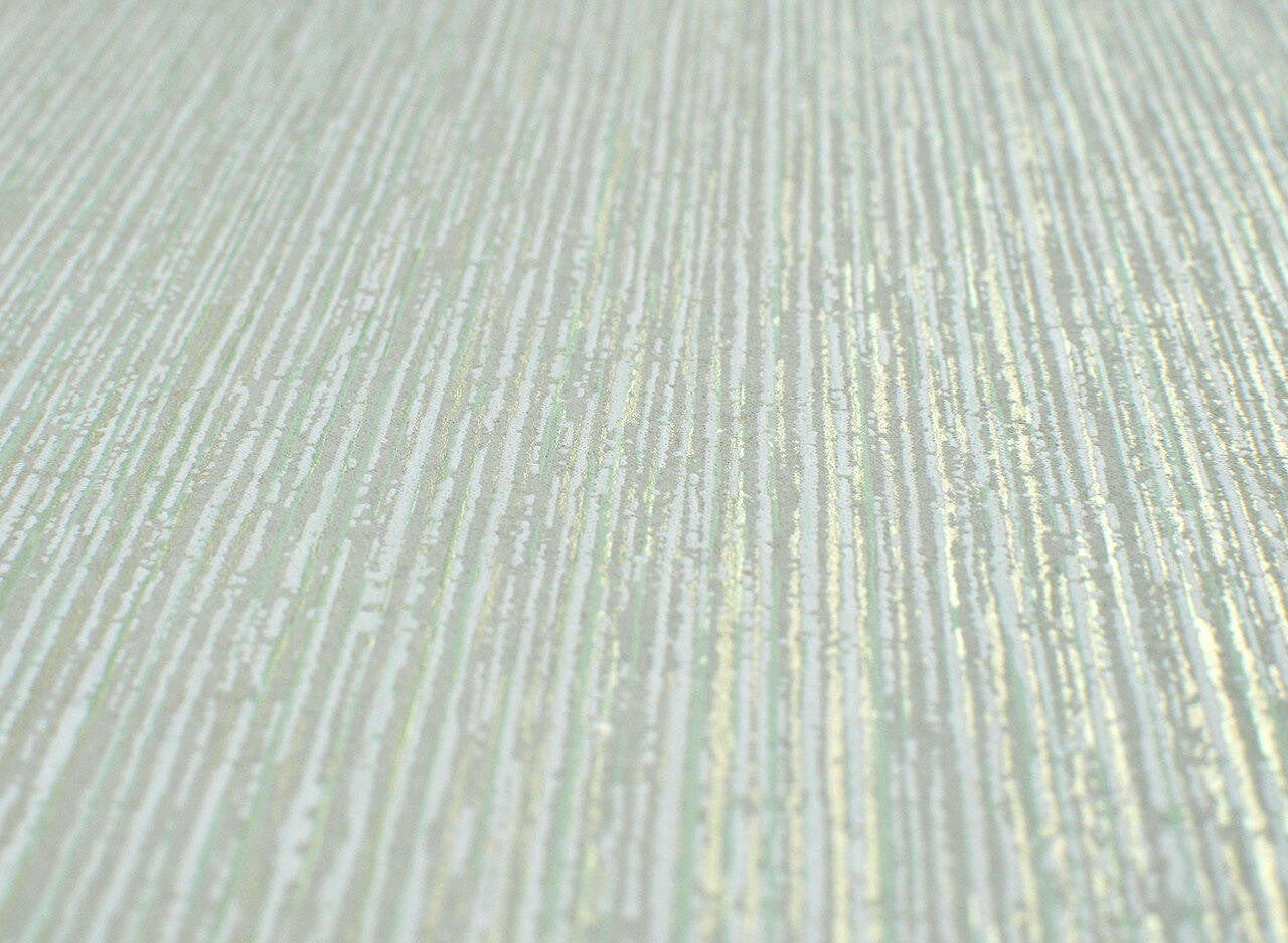 Mineheart Moderna Grain Stripe Tapete hellgrün 53 cm x 10 m