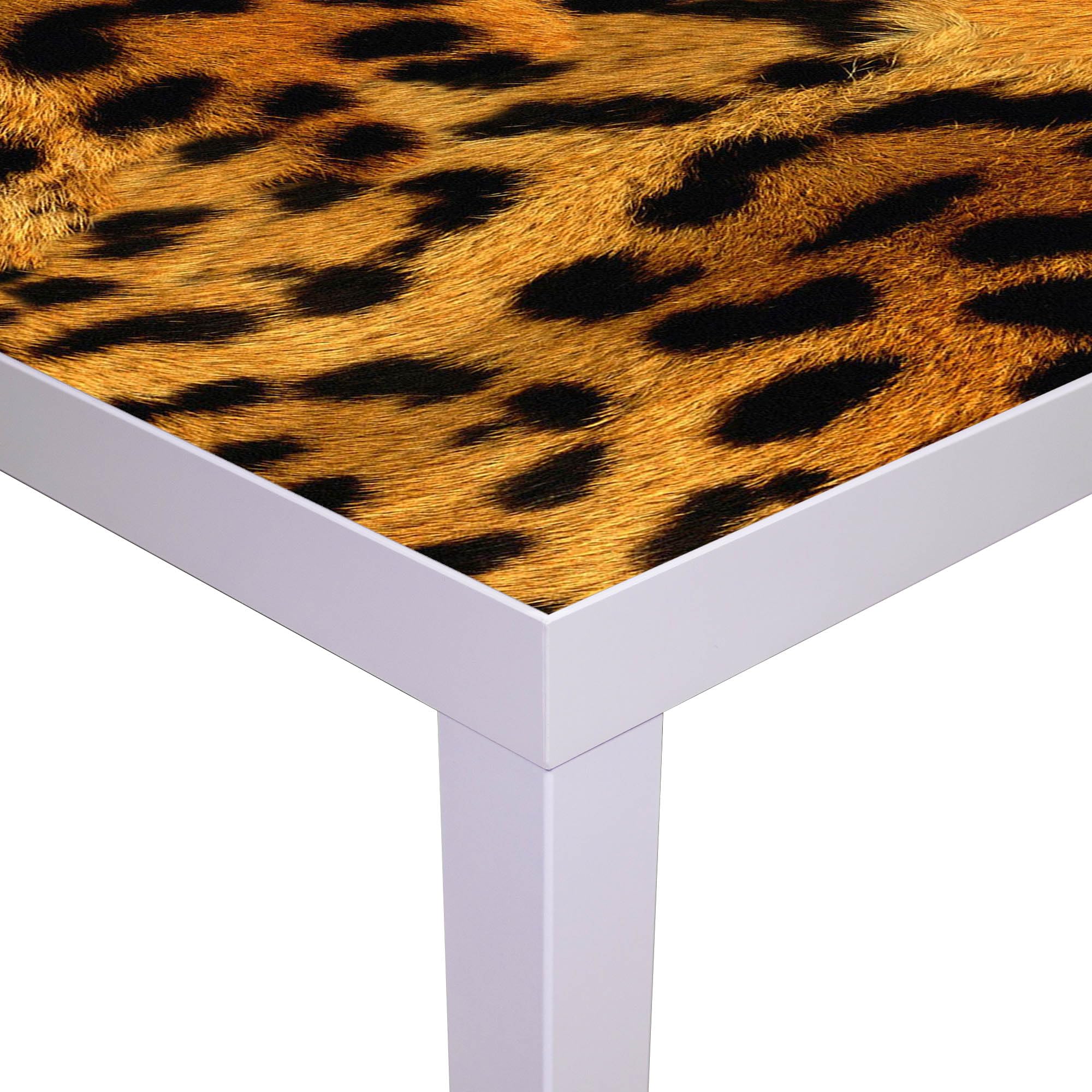 Banjado Möbelfolie Leopard Tischfolie 55x55 cm selbstklebend