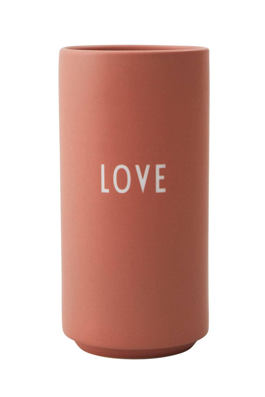 Design Letters AJ Favourite Vase Porzellan Love Rosa 11 cm