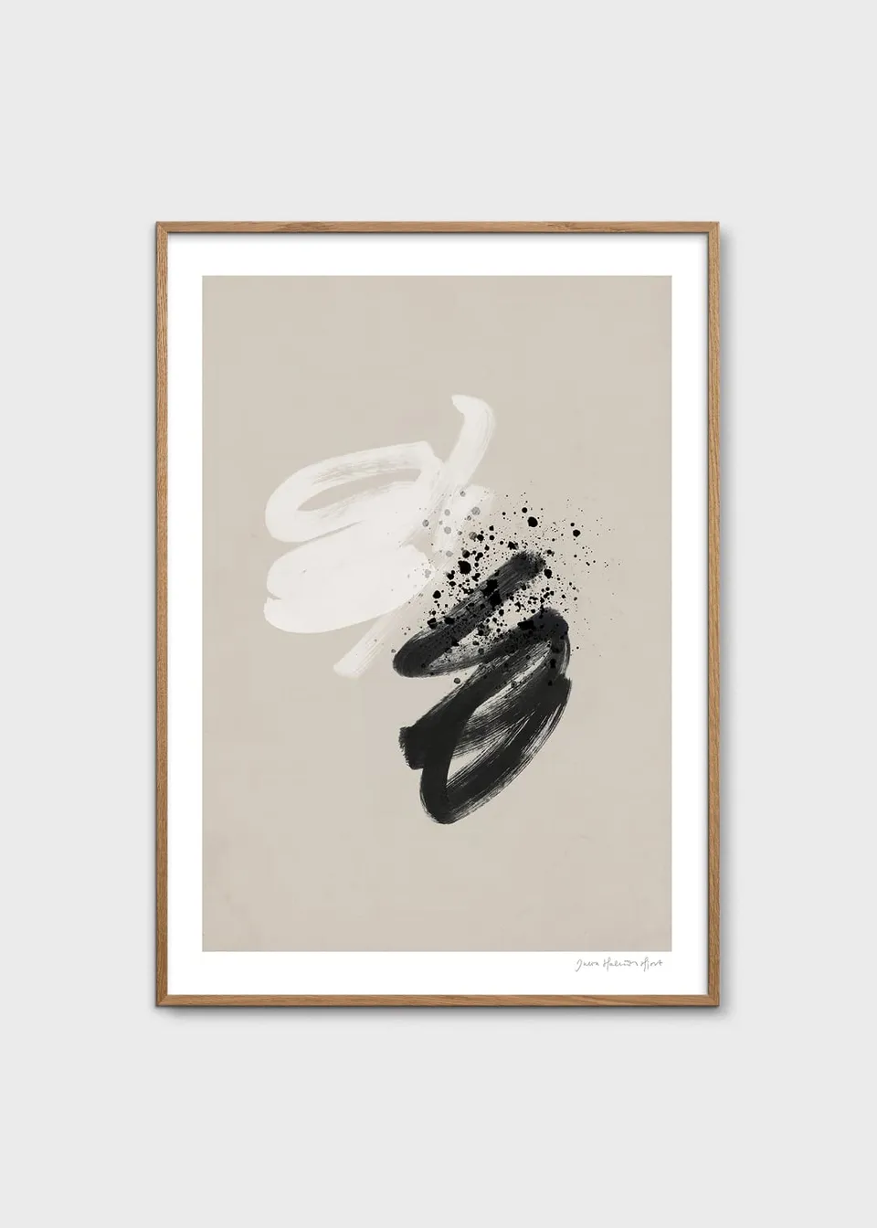 The Poster Club Art Prints Moshi Moshi Poster 30x40 cm beige