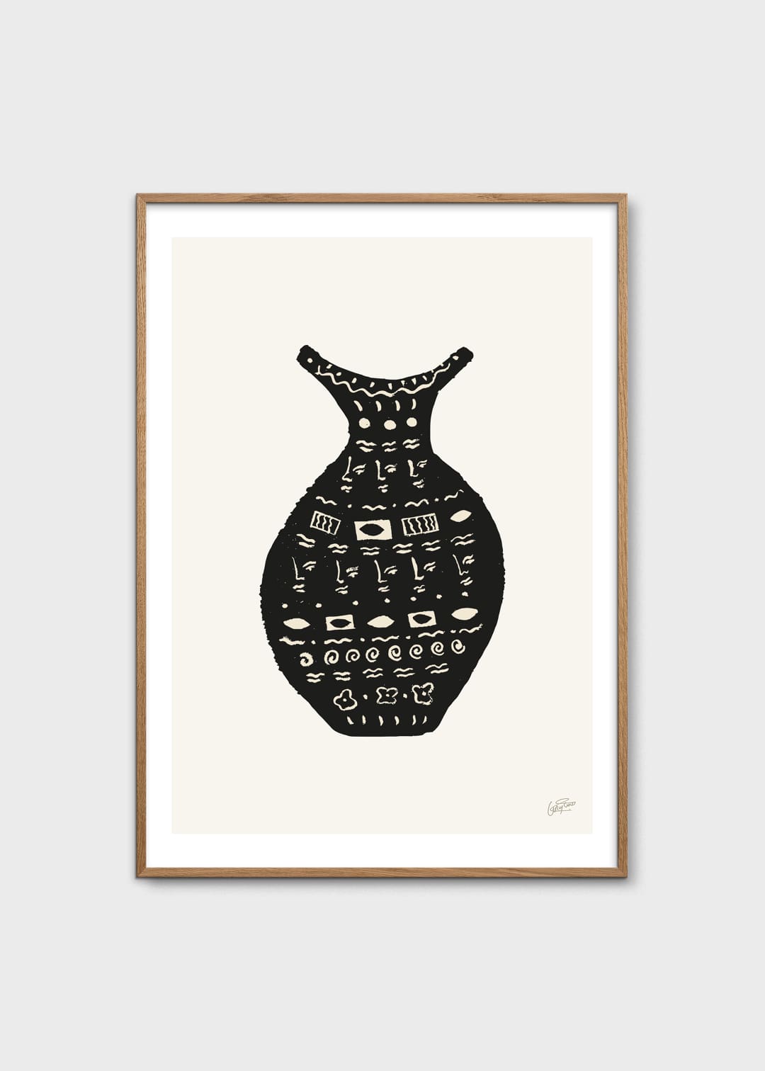 The Poster Club Les Objets Poster 30x40 cm Minimal
