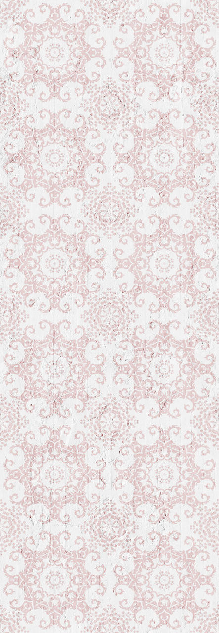 Mineheart Wallpaper Pink Geometric Damask Tapete Rosa Rolle Geometrisch