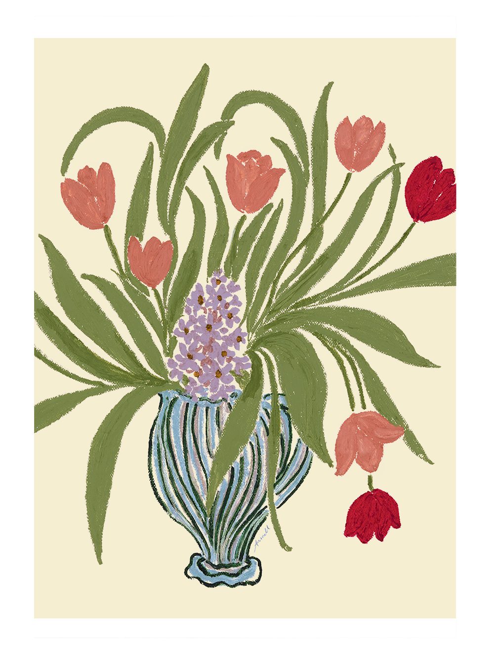 The Poster Club Weekend Arrangement Poster 30x40 Botanik