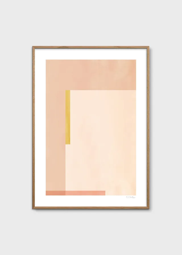 The Poster Club Art Prints E1027 No 01 Kunstdruck 30x40 rosa