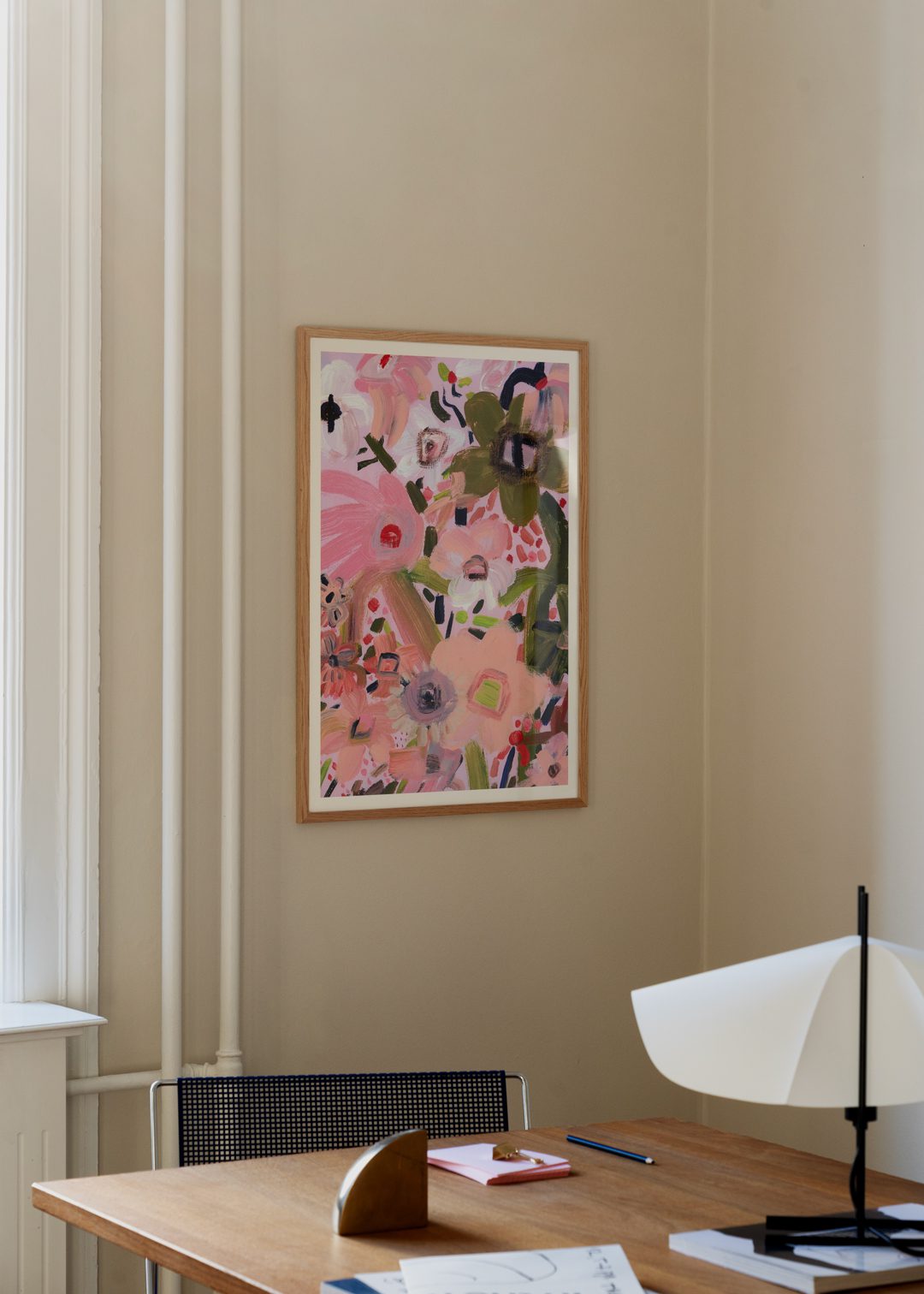 The Poster Club Art Prints Joyful Dance Kunstdruck 30x40 cm rosa