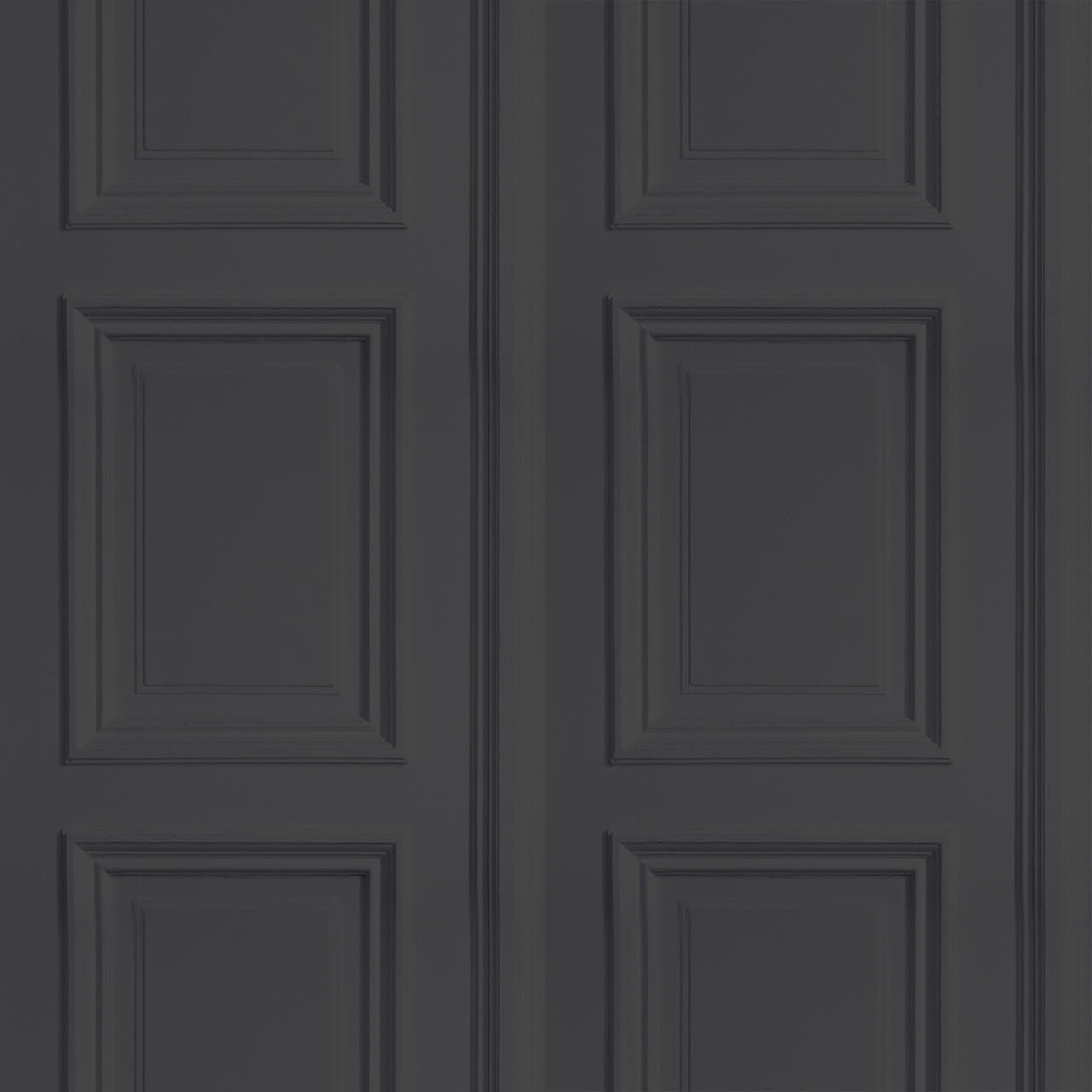 Mineheart Anthracite Panelling Tapete Rolle Paneel schwarz