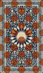Mineheart Autumn Morning Rug Teppich blau 250x150