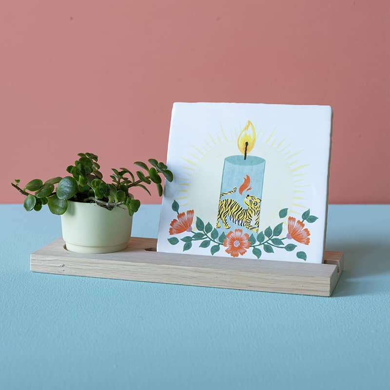 StoryTiles Tile Holders Tile & Candle Halter für Fliese