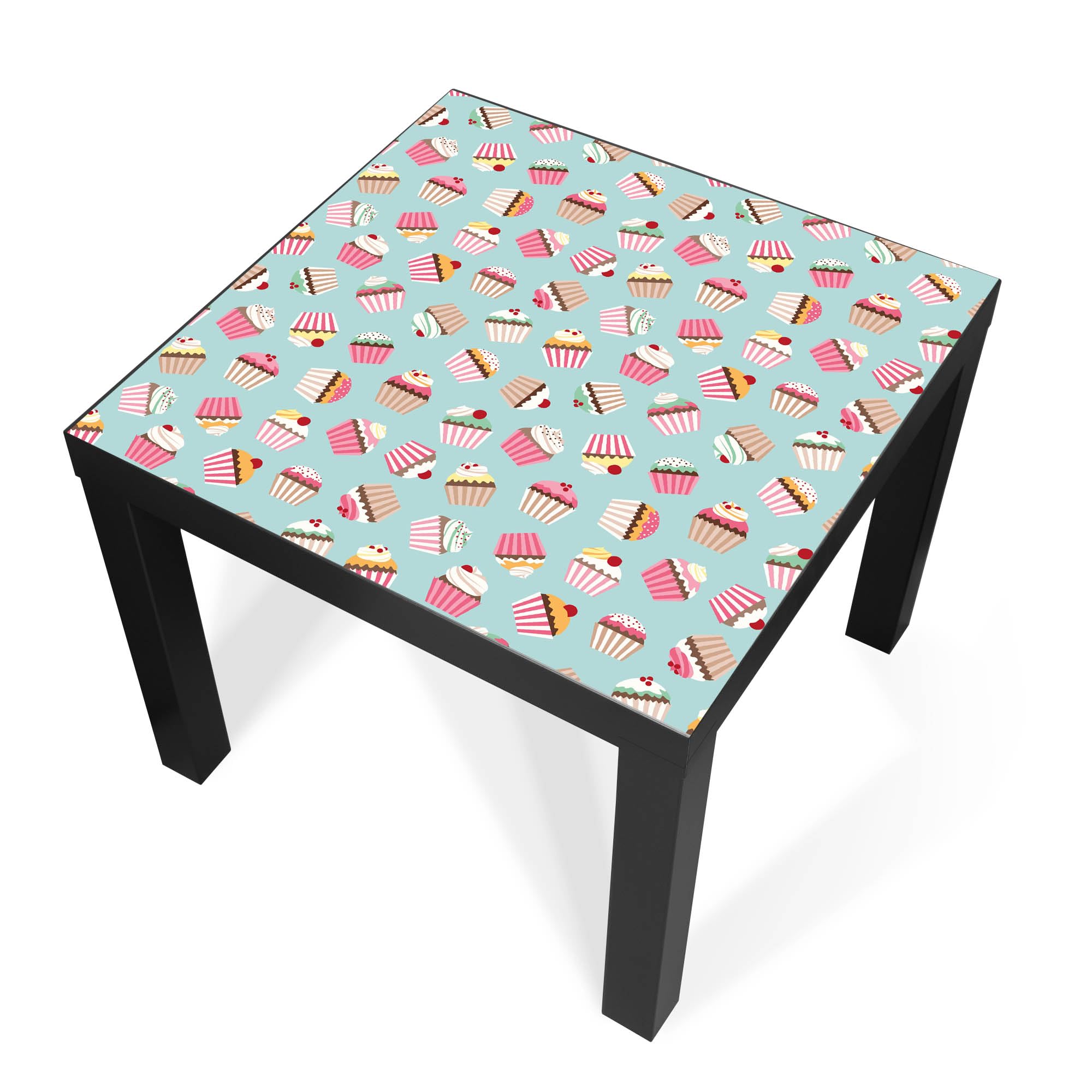 Banjado Möbelfolie Muffins Tischfolie 55x55 selbstklebend