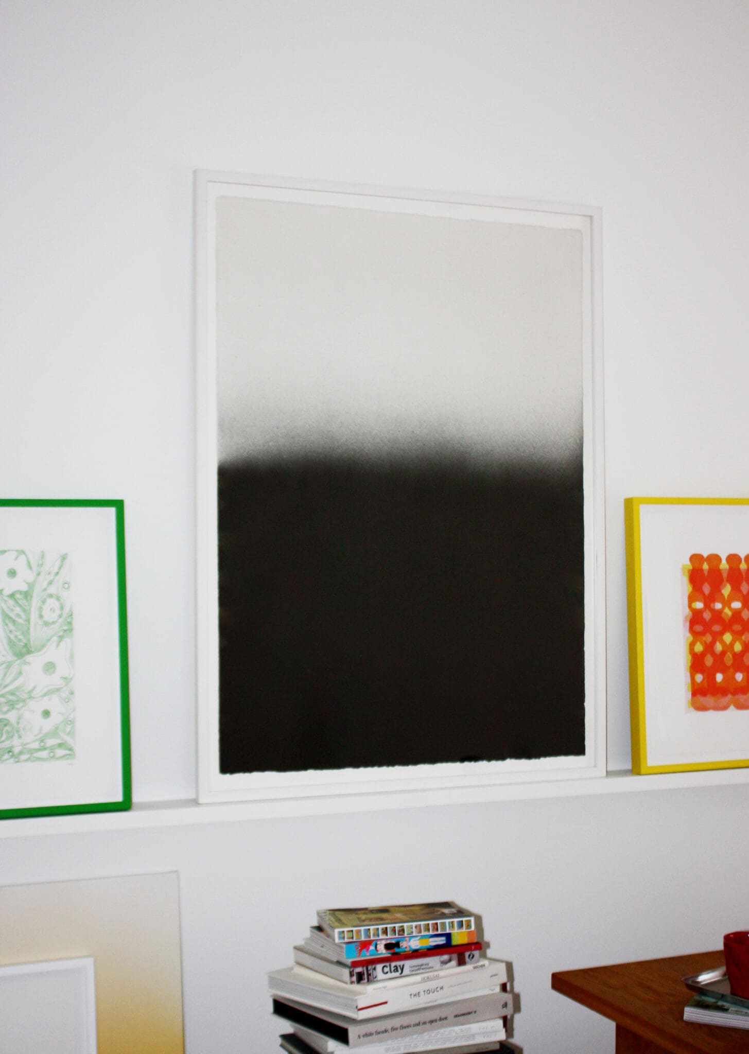 The Poster Club Art Prints Hazy Black Poster 79x108 cm schwarz