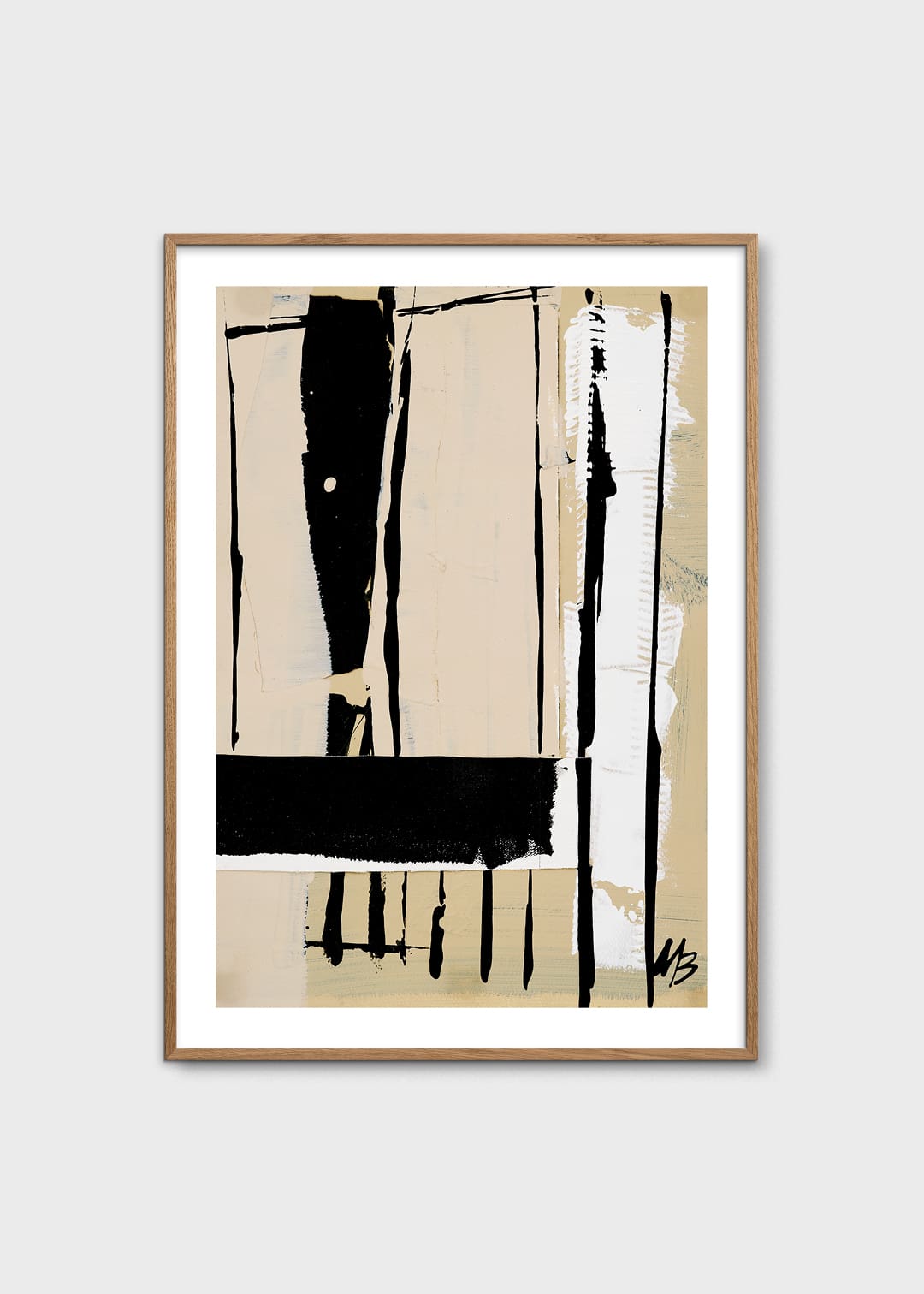 The Poster Club Art Prints Standing Poster 30x40 cm beige