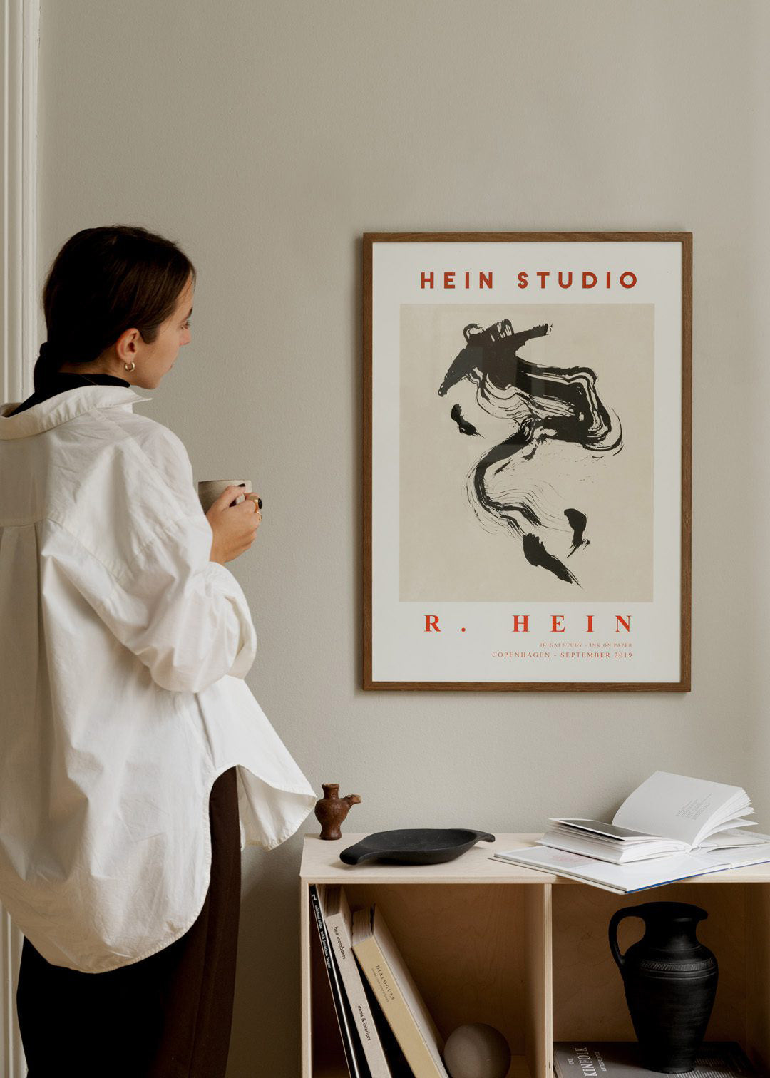 The Poster Club Frames Dark Oak Frame Bilderrahmen A4 Eiche