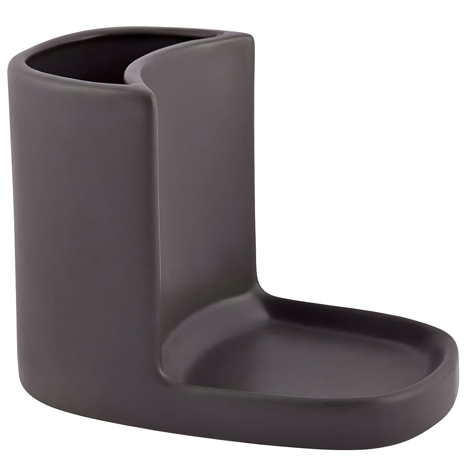 LS-LebenStil Küche & Haushalt Odense Organizer 16cm grau braun