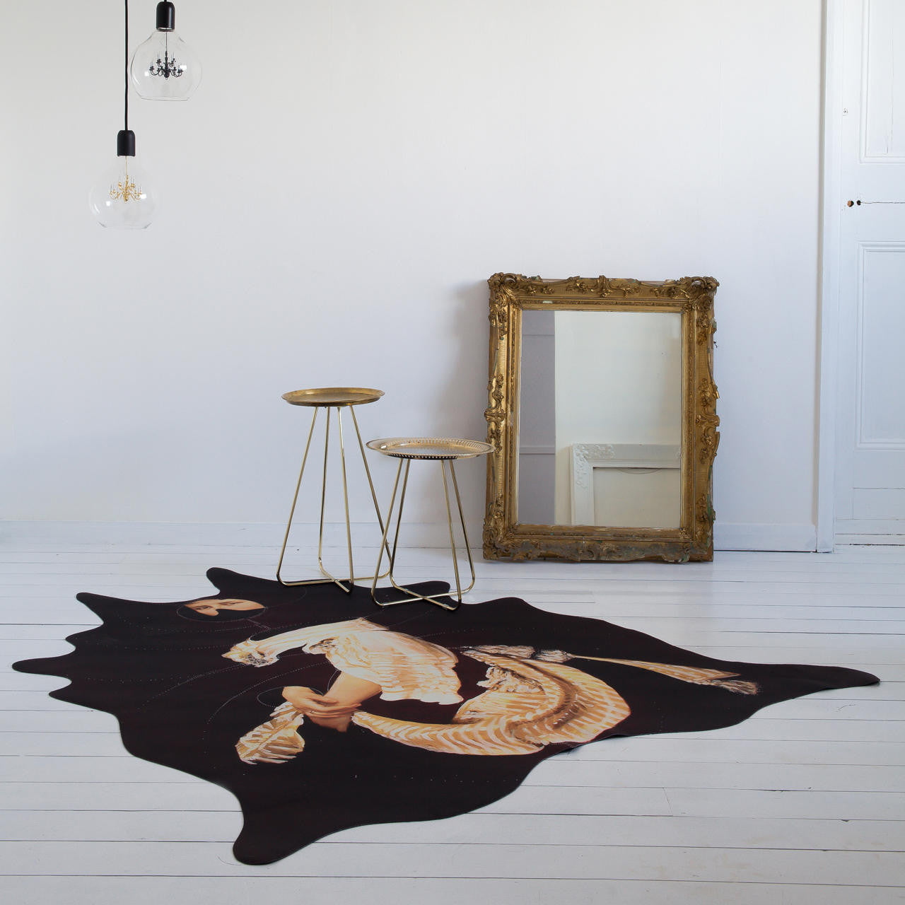 Mineheart Rugs Charlotte Teppichmuster 20x20cm Porträt