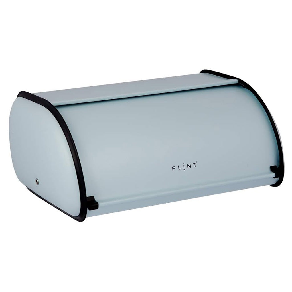 LS-LebenStil Küche & Haushalt Brotkasten Ice Blau 34cm Metall