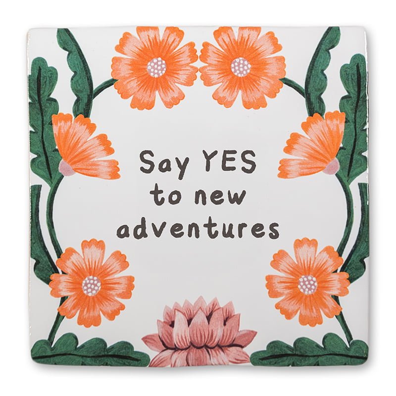 Storytiles Delft Blue Verse Bloempjes Wandfliese 10x10 cm mit Text