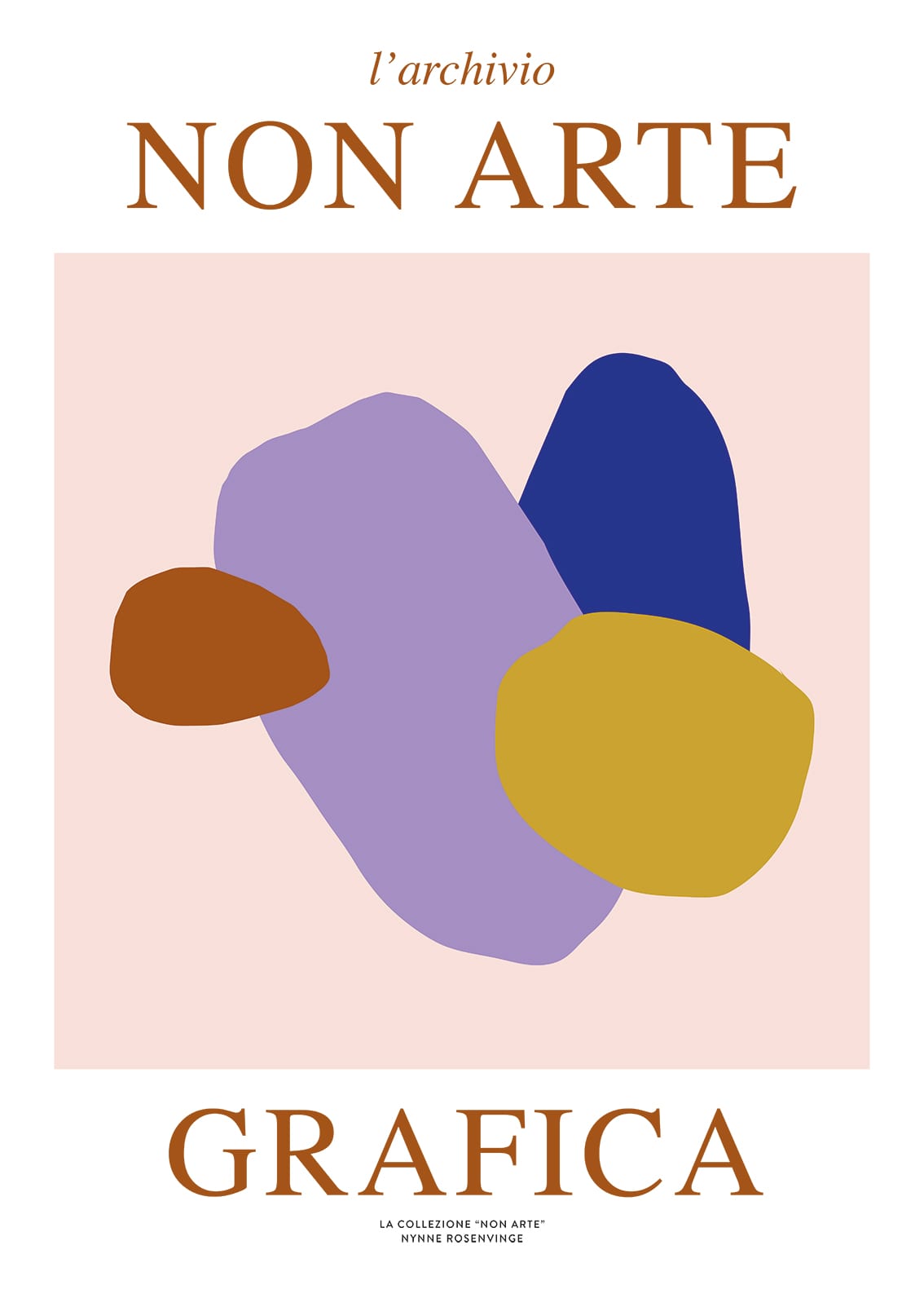 The Poster Club Non Arte Grafica 02 Kunstdruck 50x70 cm Rosa