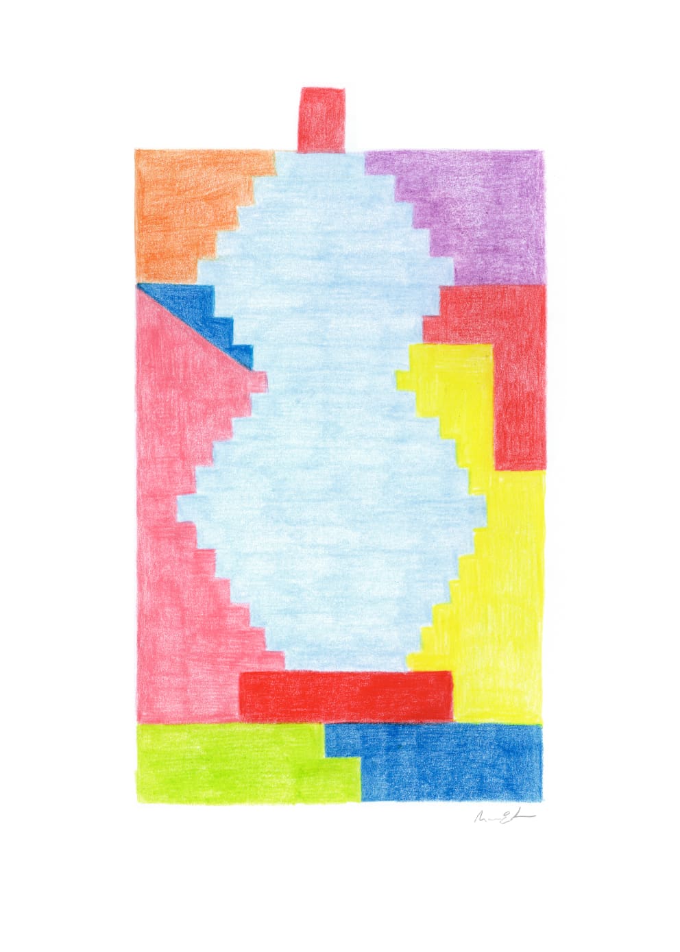 The Poster Club Art Prints Moka 03 Poster 30x40 cm bunt