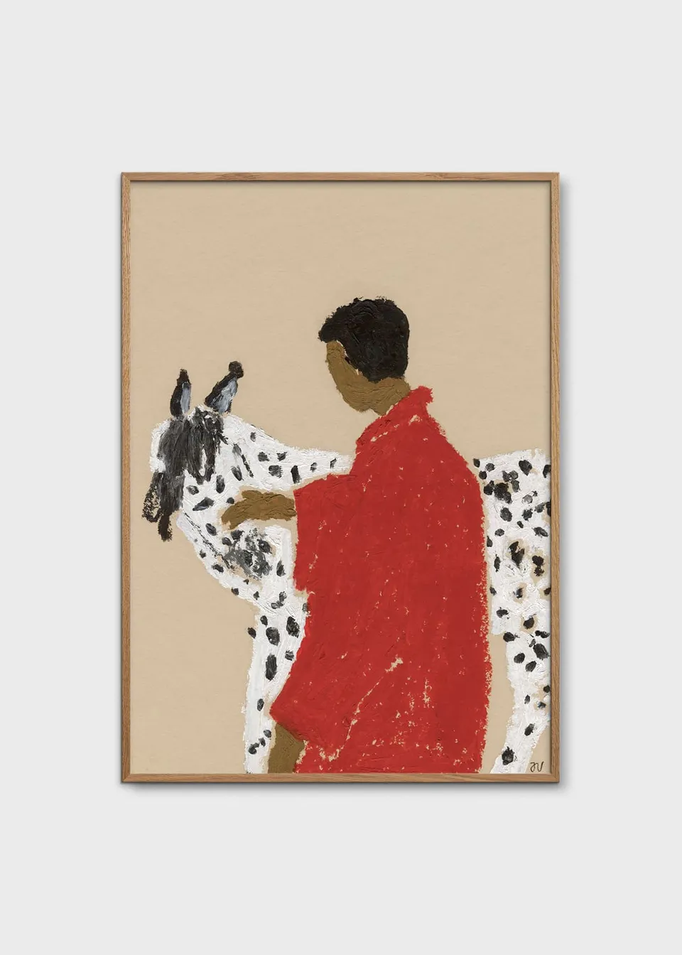 The Poster Club Art Prints Spotted Horse Poster 30x40 cm Pferd