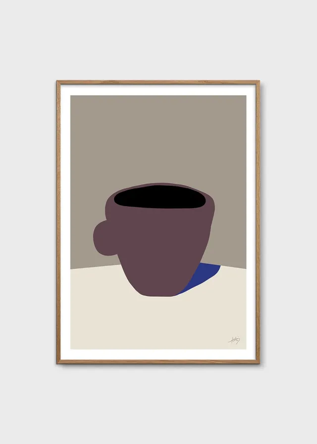 The Poster Club Pottery 09 Poster 30x40 beige
