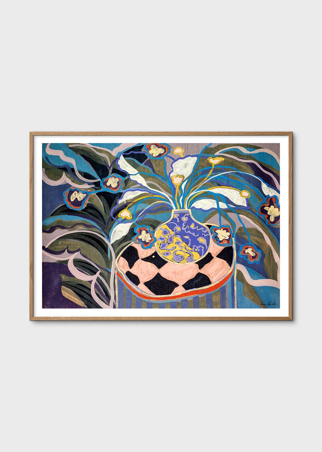 The Poster Club Art Prints Giorgia Kunstdruck 30x40 cm Botanik beige