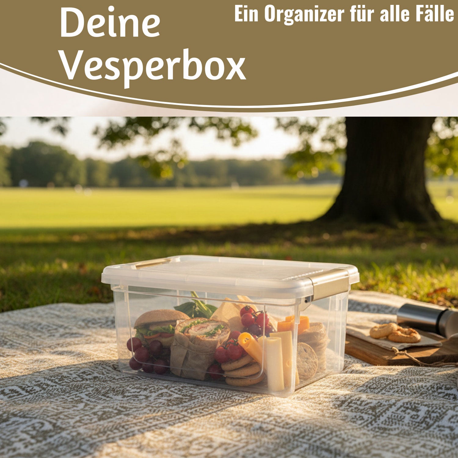 LS-LebenStil Möbel & Wohnen Stapelbox 5L Transparent