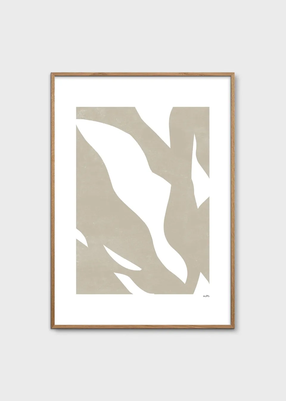 The Poster Club Fragments Poster 30x40 cm beige abstrakt