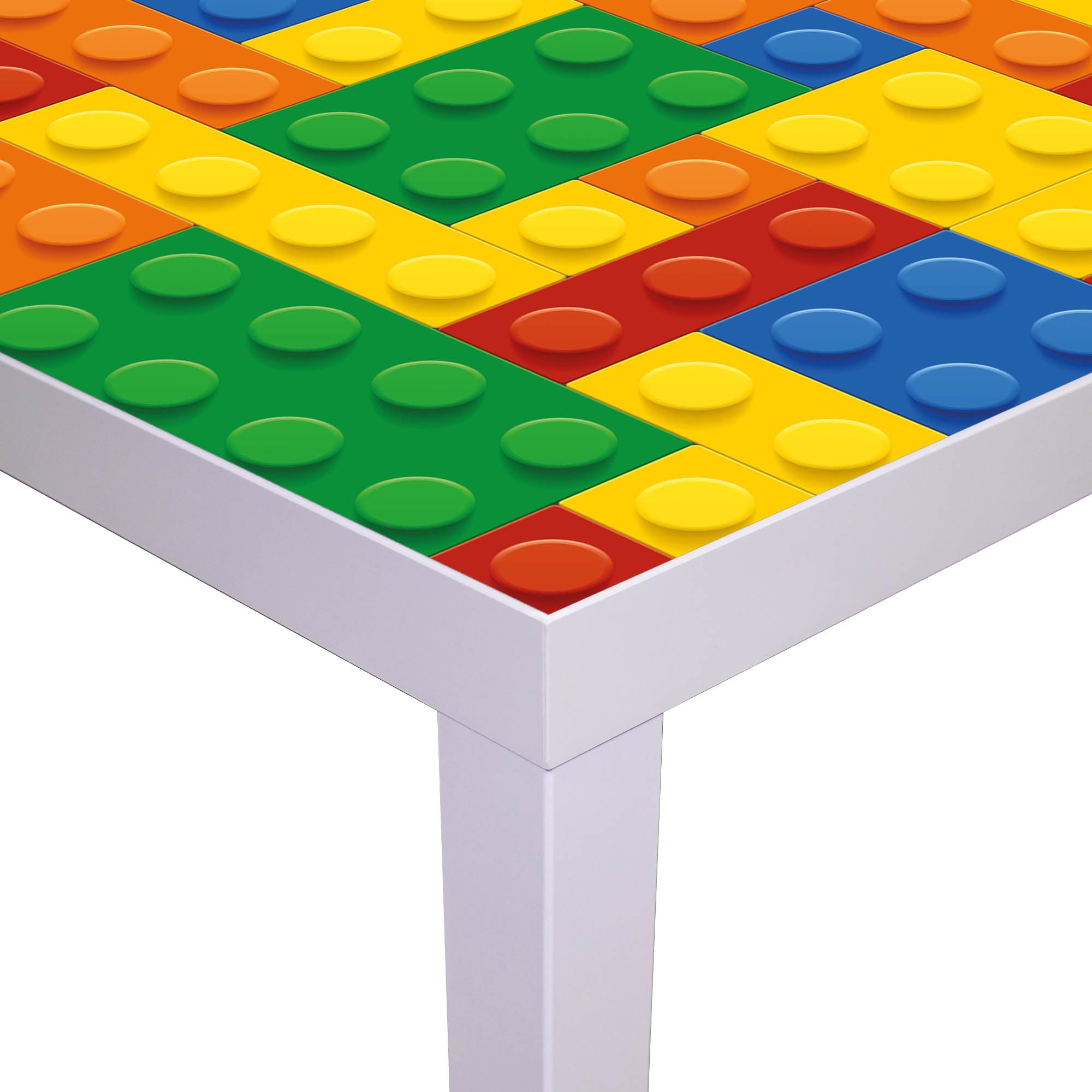 Banjado Möbelfolie Tischfolie Bausteine 55x55 selbstklebend