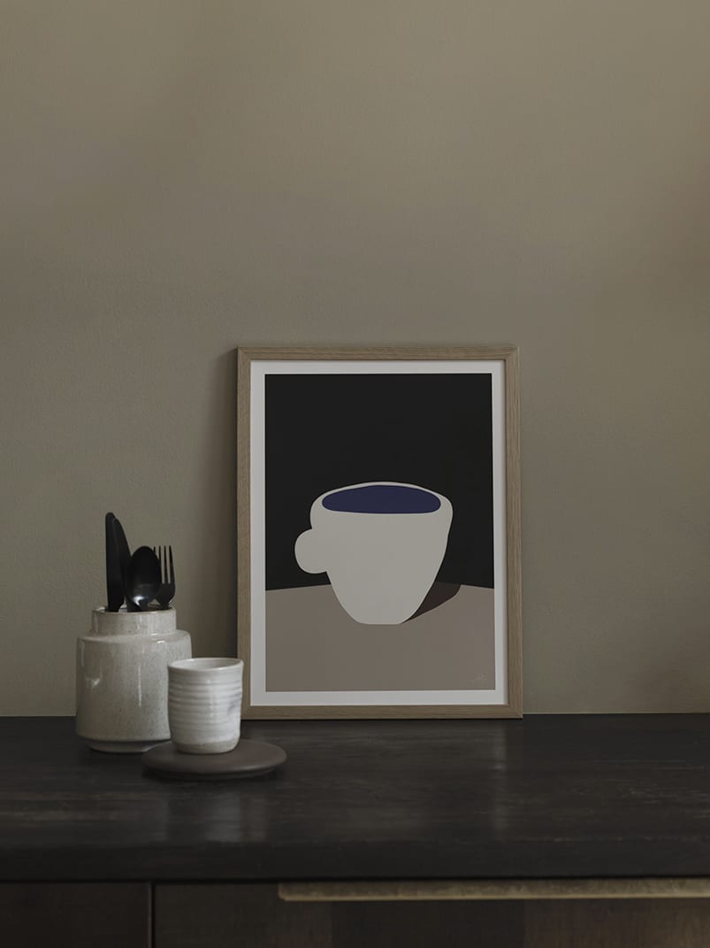 The Poster Club Art Prints Pottery 10 Poster 30x40 cm beige