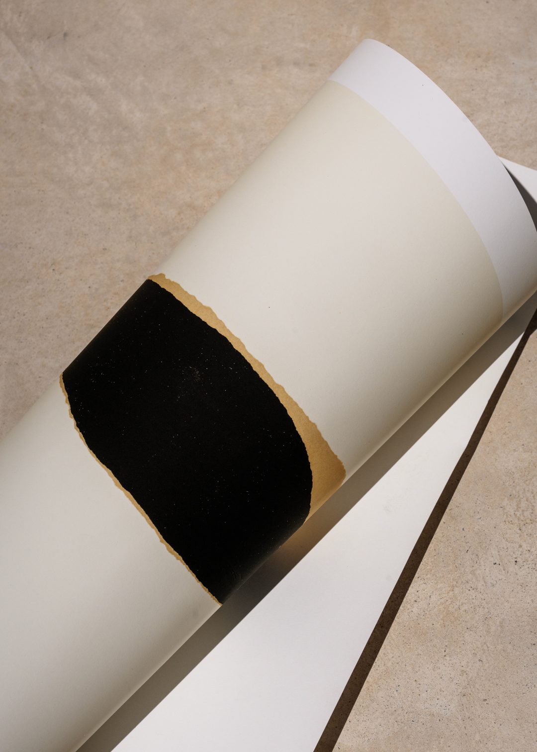 The Poster Club Striving Kunstdruck A4 beige-schwarz