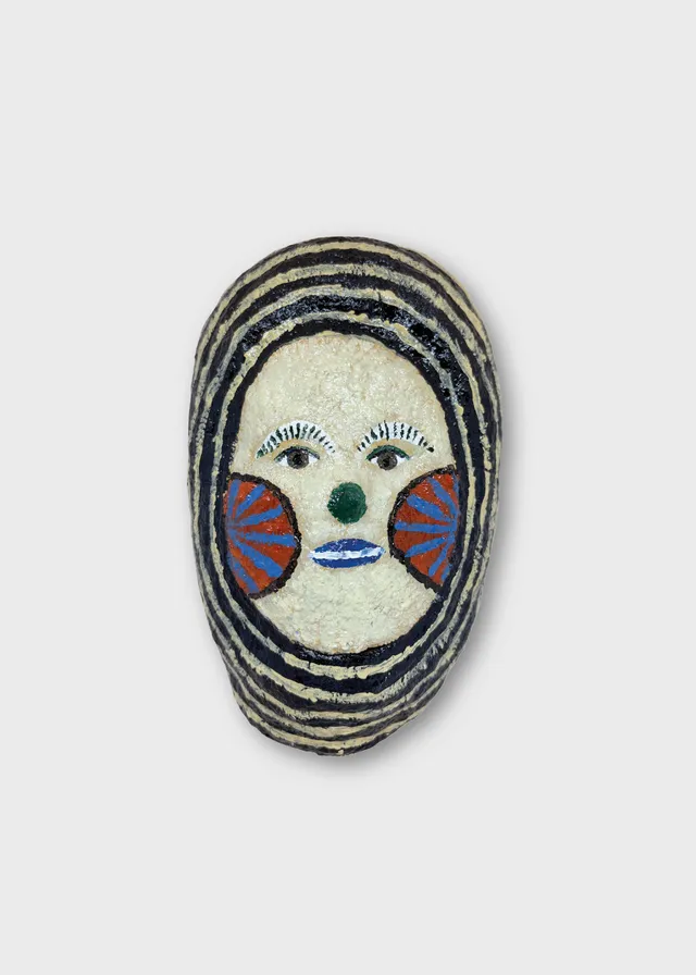 The Poster Club Mask No. 269 Wandobjekt 13x21 cm handbemalt
