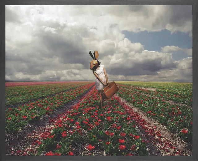 Mineheart Flowers Wandbild Surreal Blumen 30x41