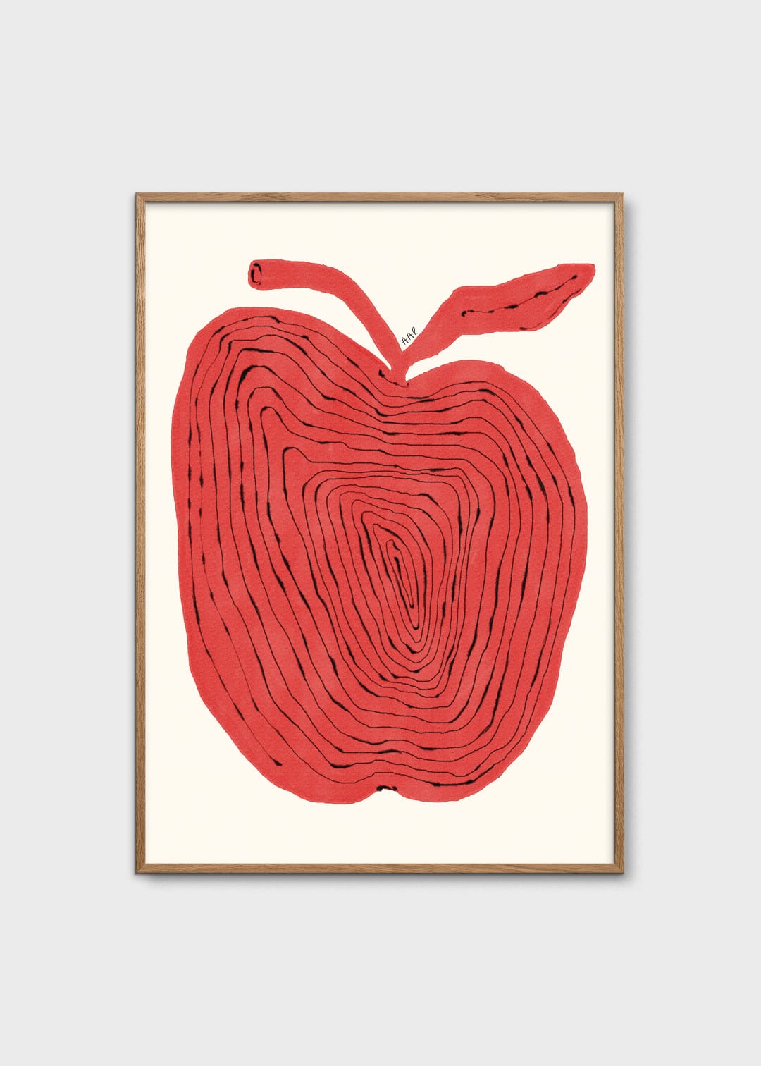 The Poster Club Earthly Delights 01 Poster 30x40 cm rot