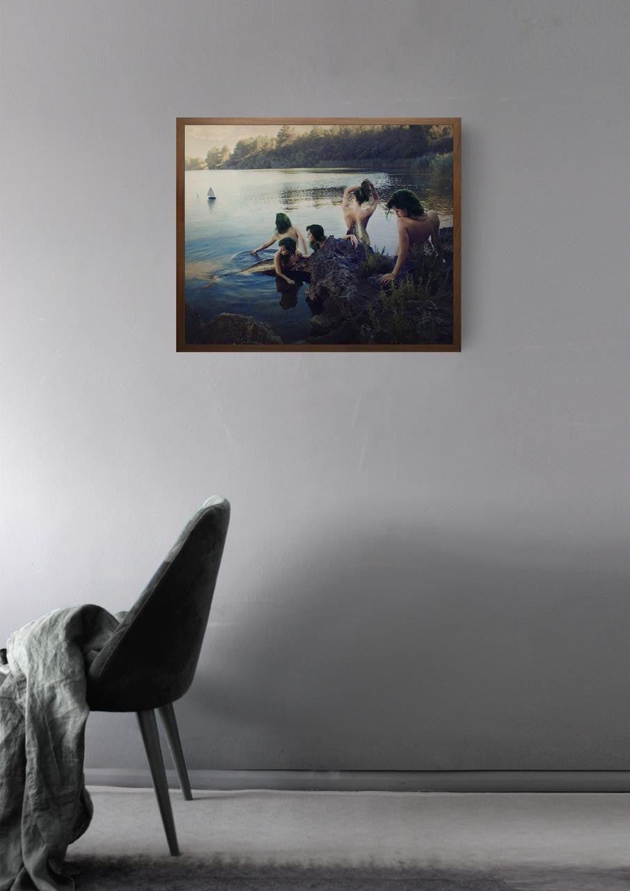 Mineheart Wall Art Upon The Rock Silent Songs Wandbild 30x41cm