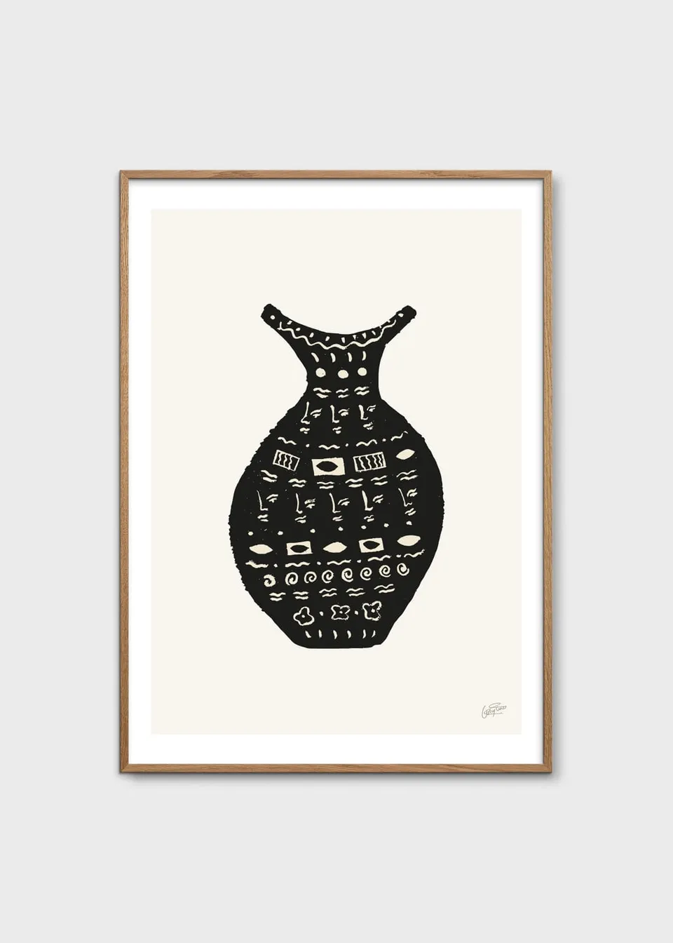 The Poster Club Les Objets Poster 30x40 cm Minimal