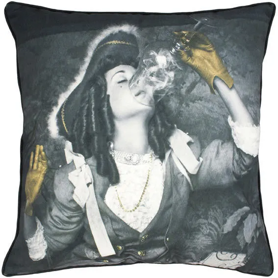 Mineheart Cushions Air Gold Samtkissen 40x40 Frau