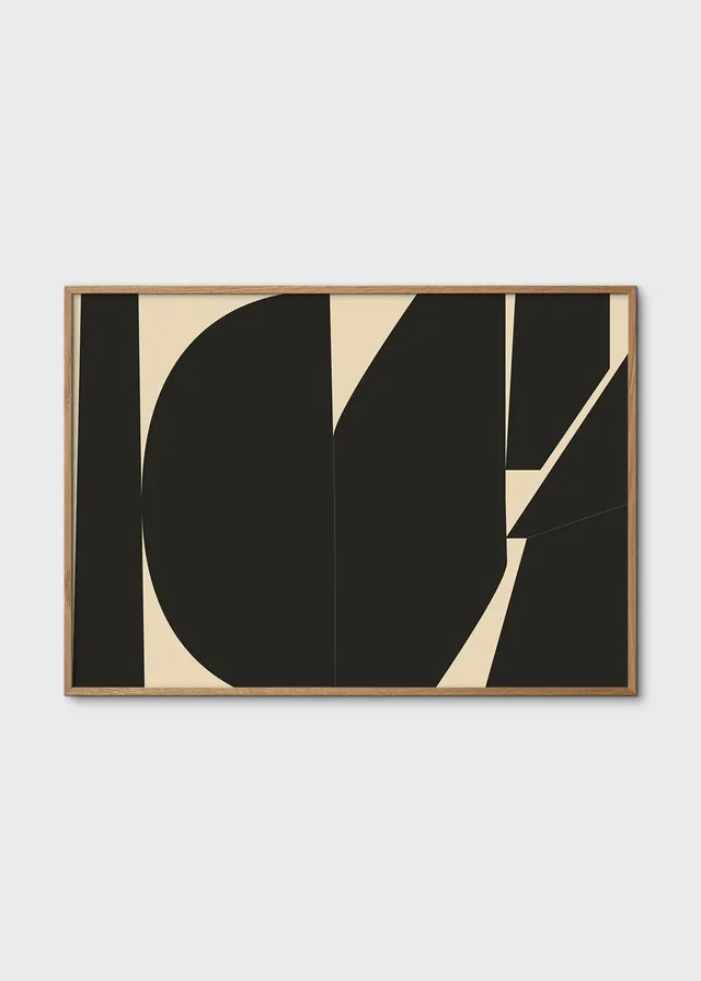 The Poster Club Mid 03 Kunstdruck 30x40 cm beige