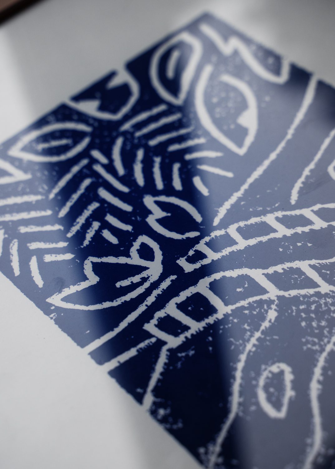 The Poster Club Art Prints 3 PM Poster A4 blau