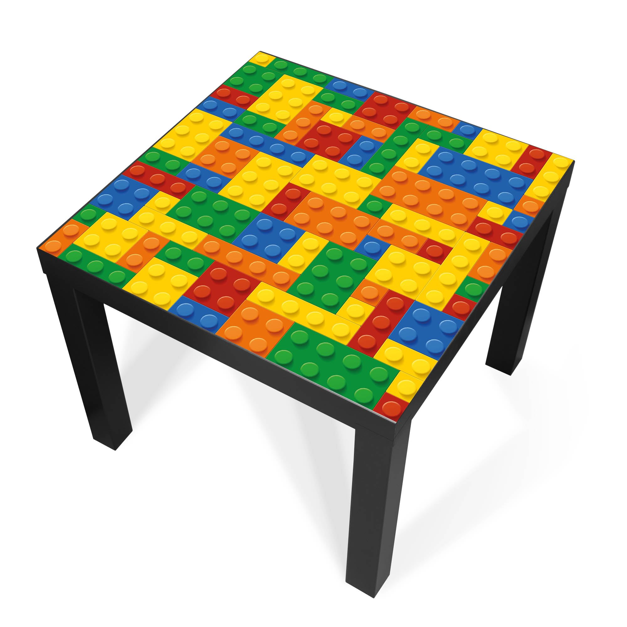 Banjado Möbelfolie Tischfolie Bausteine 55x55 selbstklebend