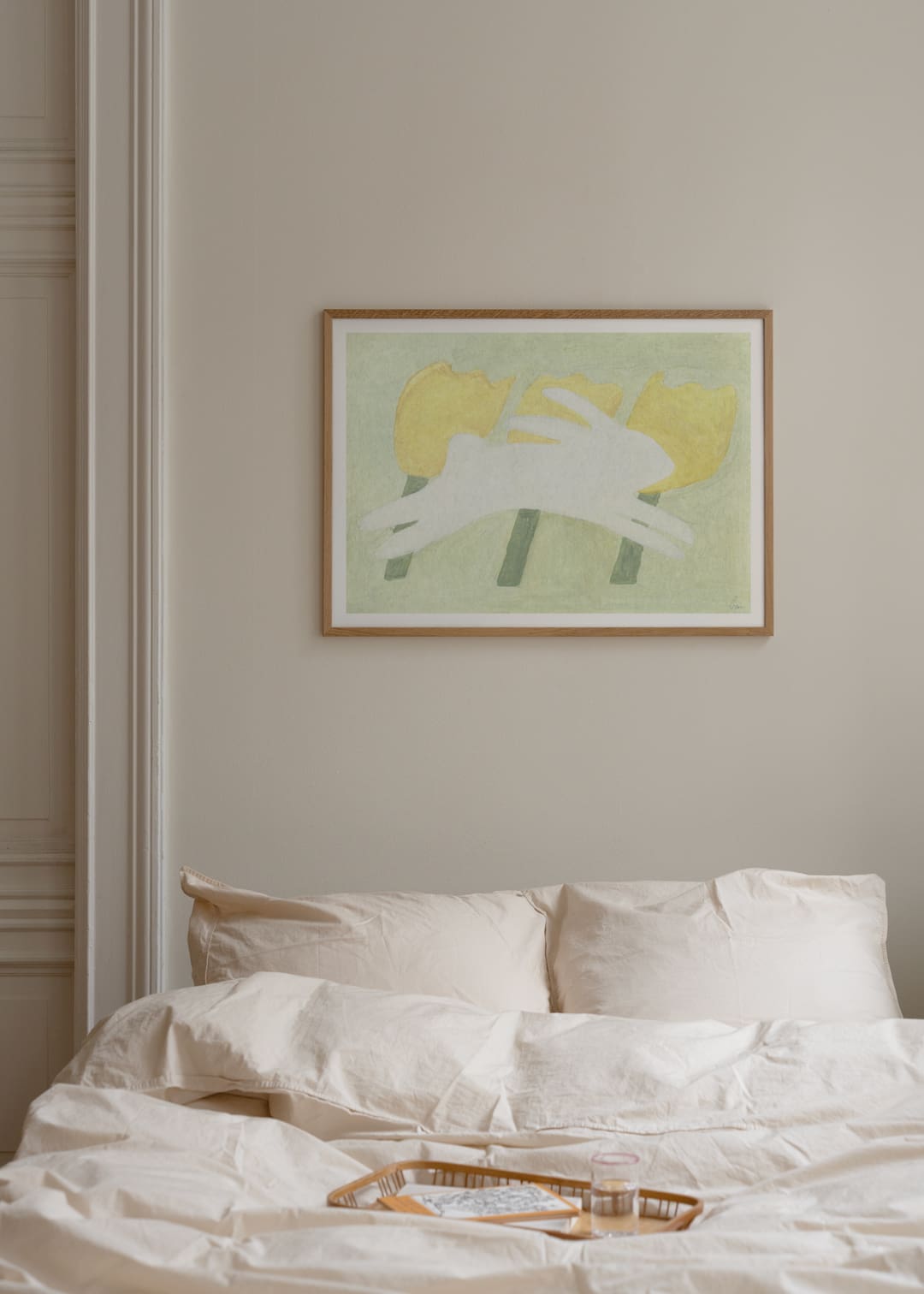 The Poster Club Rabbit and Flora Poster 30x40 Hase