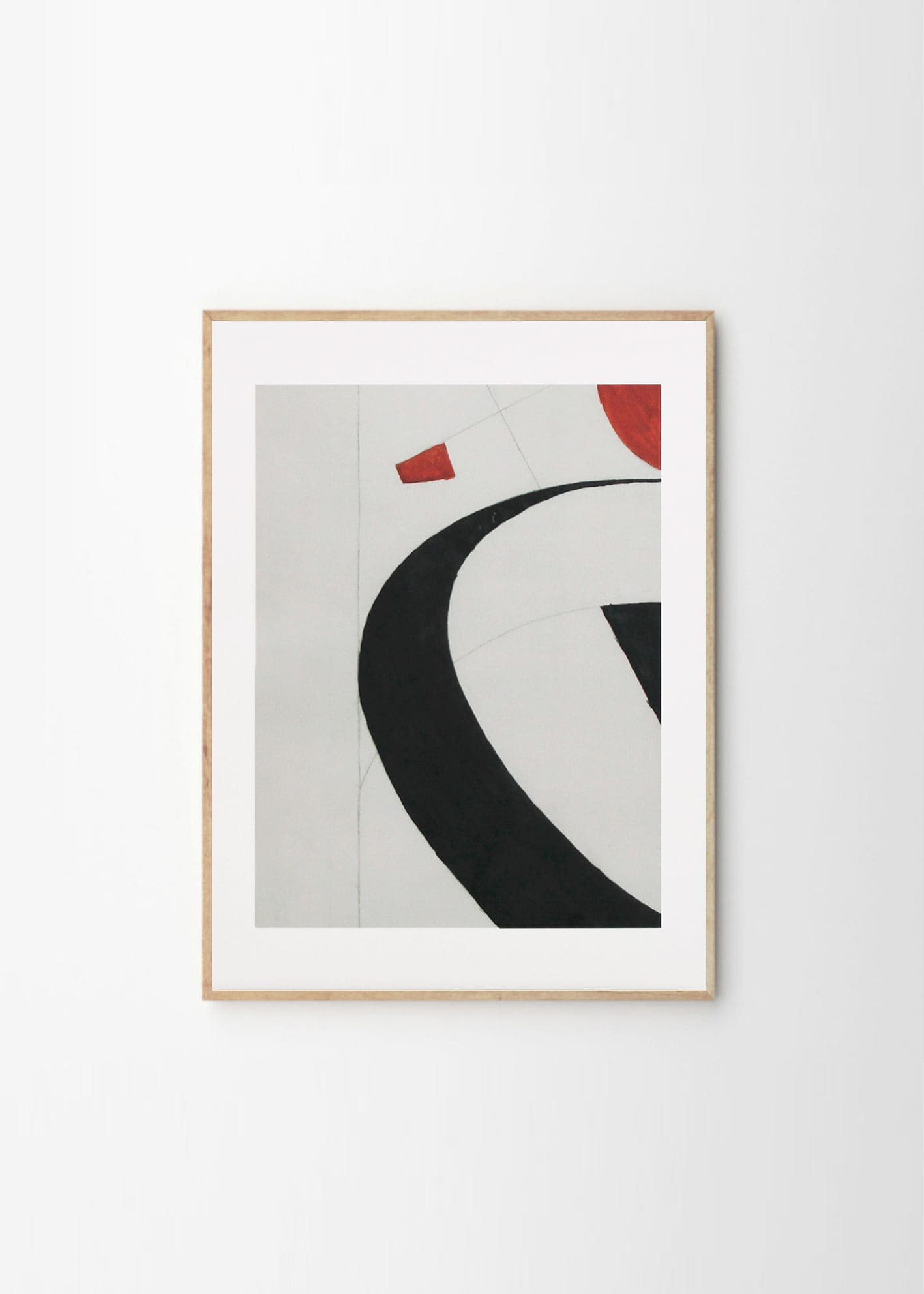 The Poster Club Art Prints April 01 Poster 50x70 mit Rand