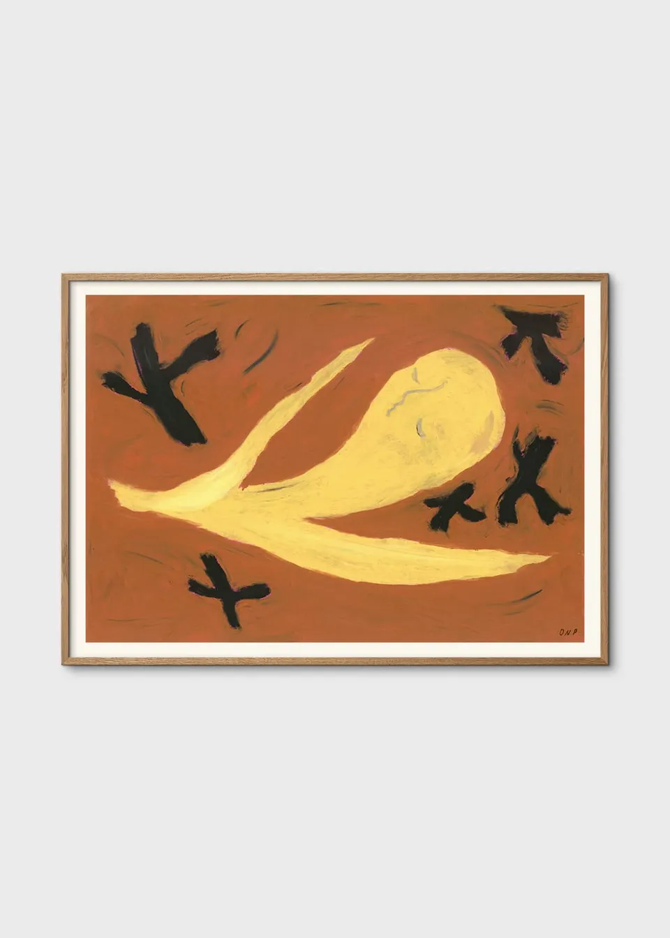The Poster Club Majregn Poster 30x40 cm Botanik