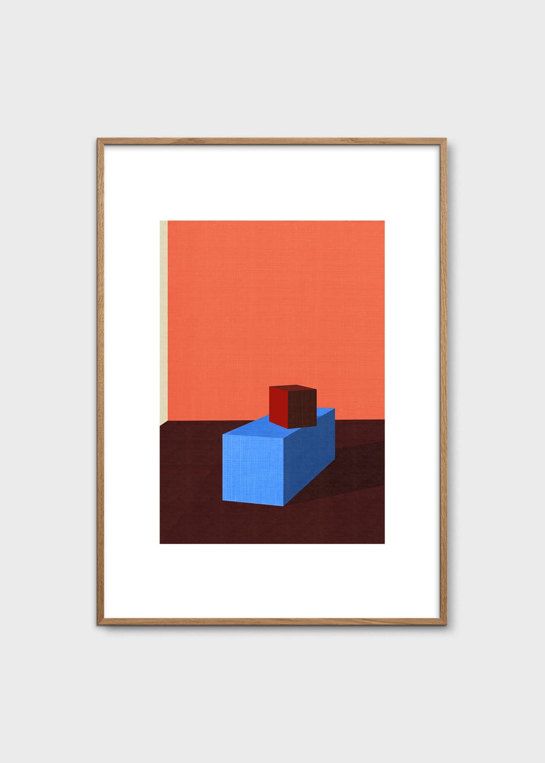 The Poster Club Cubes Poster 30x40 cm geometrisch