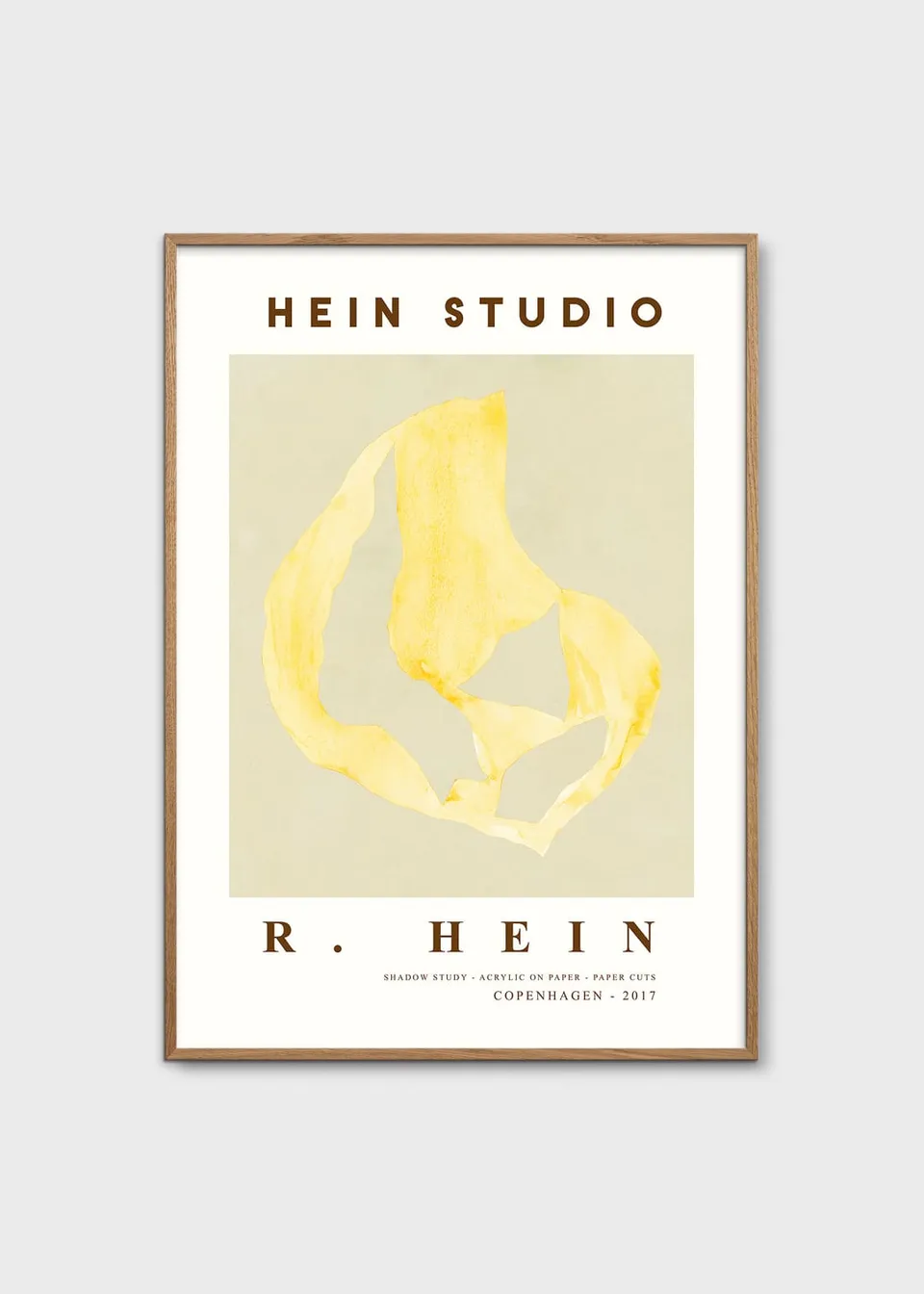 The Poster Club Shadow no. 13 Poster A4 beige abstrakt