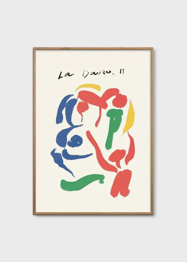 The Poster Club Art Prints La Danza II Poster 30x40 cm beige