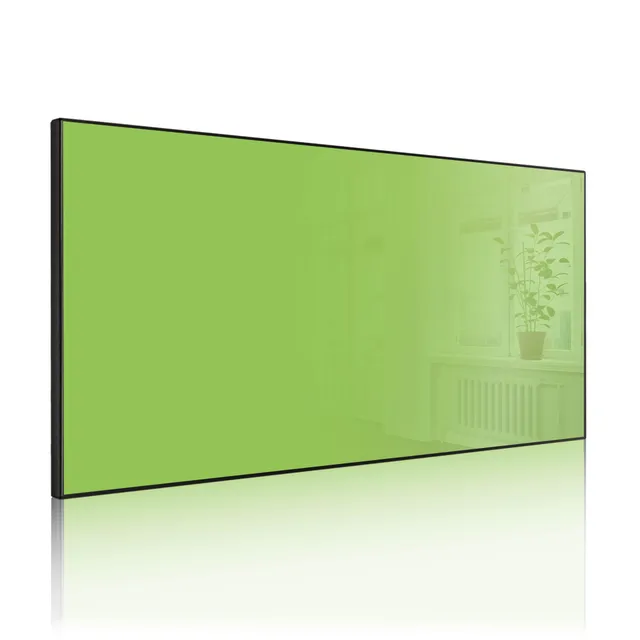 Banjado Magnettafel Limettengrün Schwarz 78x37cm beschreibbar
