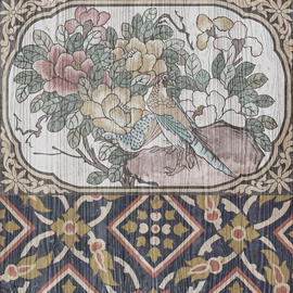 Mineheart Arts & Crafts Patchwork Tapete Panel-A Rolle